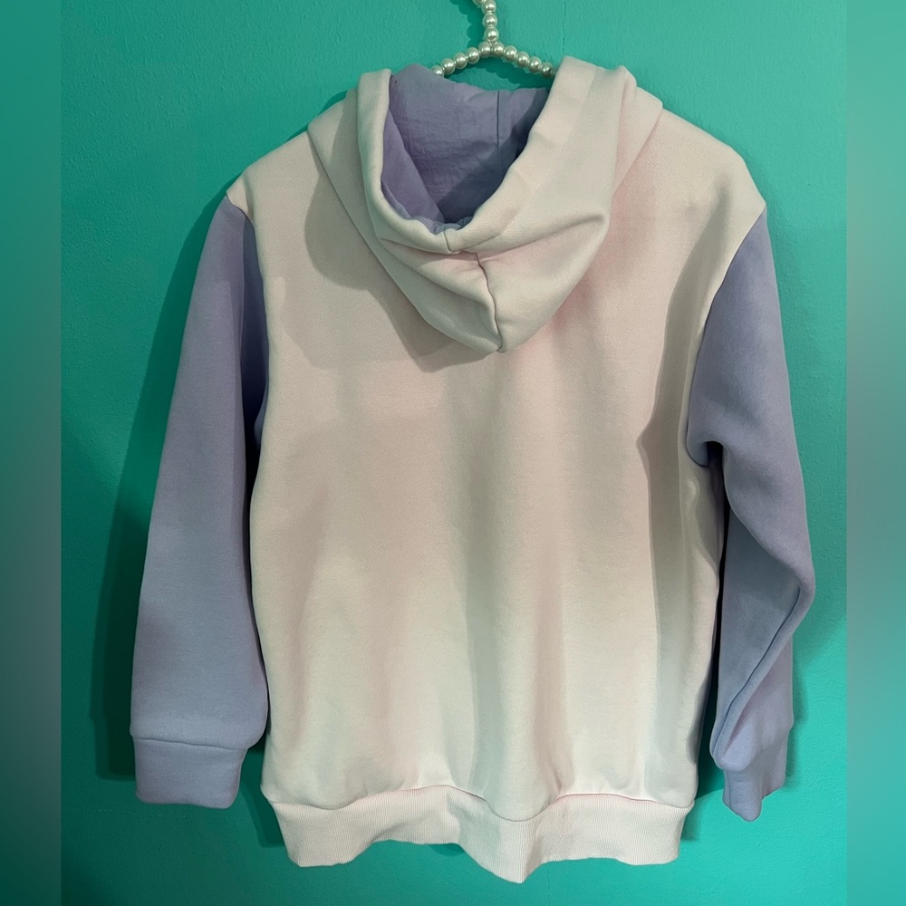 Barbie Long Sleeve Hoodie withh Barbie Imprinted On Front and Ribbon Tie - Picture 7 of 10